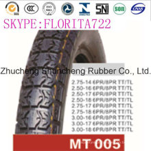 (2,50 2,75-14-16 2.75-17, 3.00-12) Fábrica de pneumático/pneu da motocicleta com ISO CCC